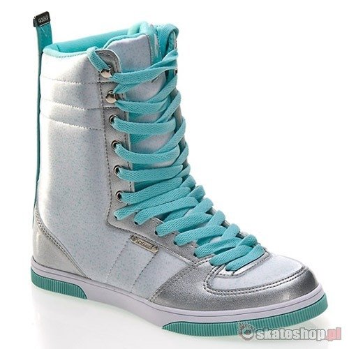 OSIRIS UPTOWN LTD WMN white/teal/silver shoes 