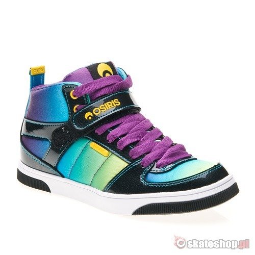 OSIRIS Uptown WMN black/rainbow shoes 