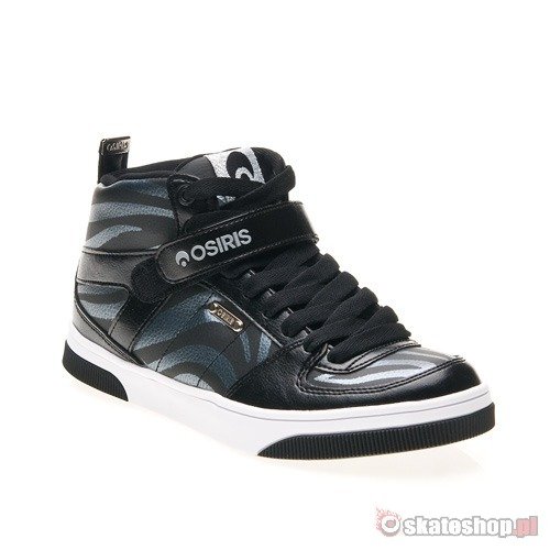 OSIRIS Uptown WMN black/white/silver shoes 