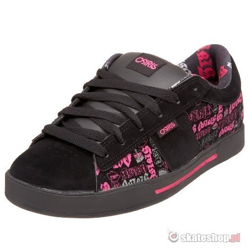 OSIRIS Volley WMN black/pink/royalty shoes