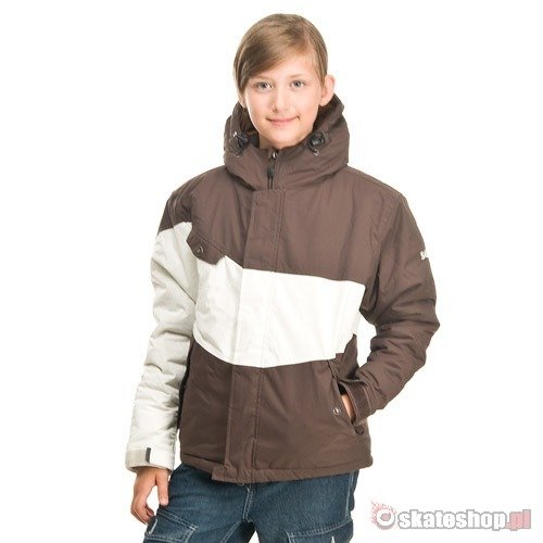 SESSIONS Hanford J's brown snowboard jacket