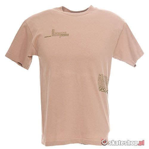 SESSIONS Letters (beige) T-shirt