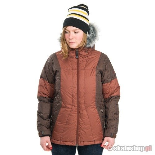 SESSIONS Xenia Jacket WMN hershey/warm clay snowboard jacket