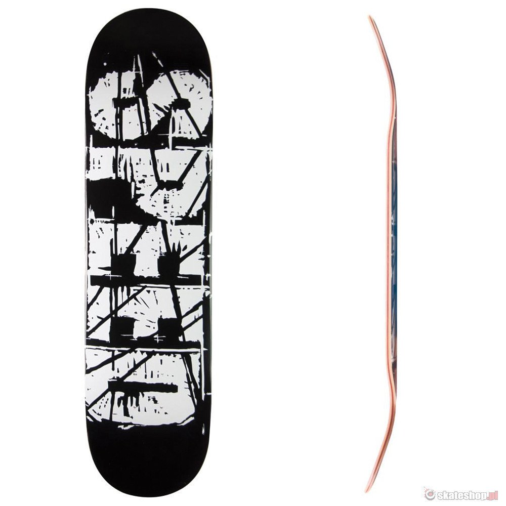 SPEED SKATEBOARDS High Concave (black) 7.625 skateboard