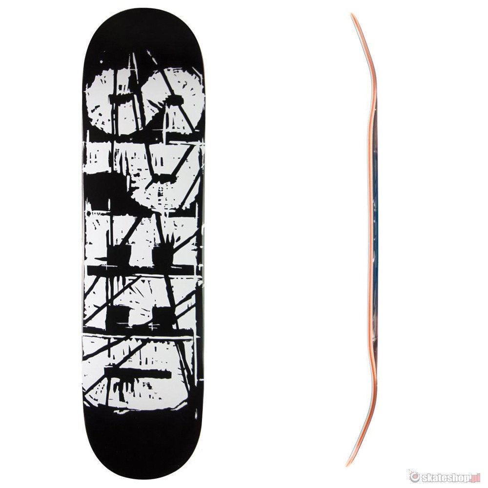 SPEED SKATEBOARDS Super High Concave (black) 8 skateboard
