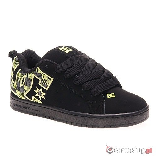 Shoes DC Court Graffik SE (black/black/soft lime)