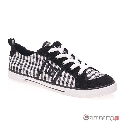 Shoes DC Fiona WMN (black/white/plaid)