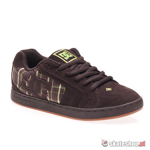 Shoes DC Net SE WMN (dark choco/soft lime)