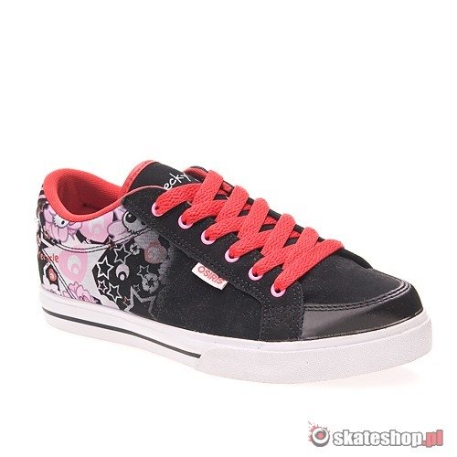 Shoes OSIRIS Barron Girls (black/pink/print)