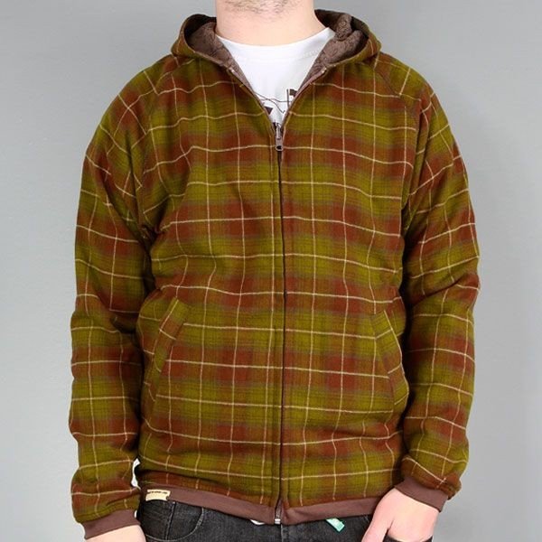 Sweatshirt SILVER green/brown << HIT >>