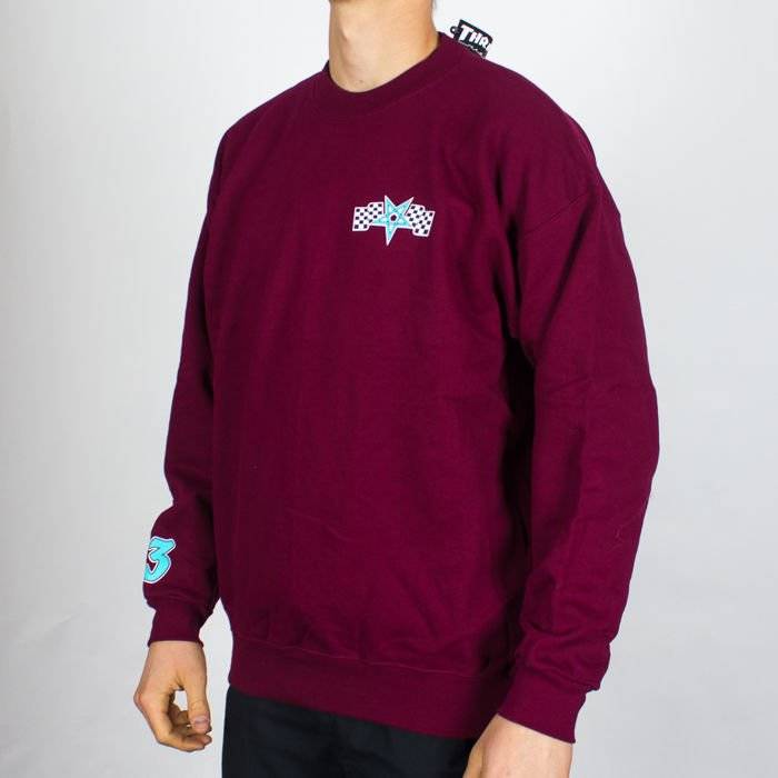 Thrasher racing crewneck hot sale