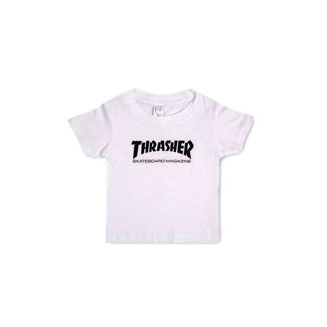 THRASHER Infant Skate Mag white t-shirt