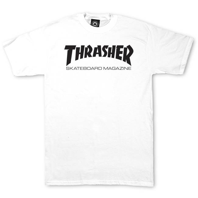 THRASHER Skate Mag (white) t-shirt