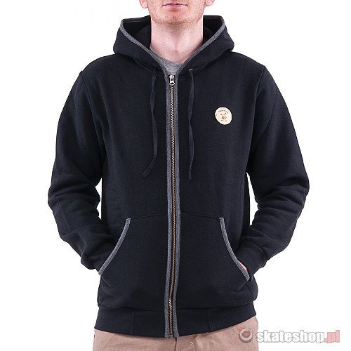 TURBOKOLOR Moder Zip SS-13 (black) hoodie