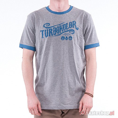 TURBOKOLOR Turbokolor SS-13 (grey/navy) t-shirt