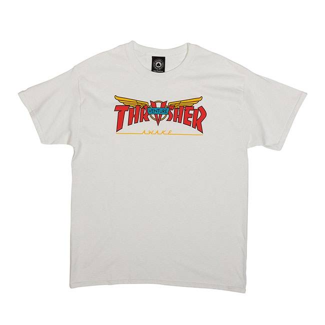 Thrasher x Ventrue Collab (white) t-shirt