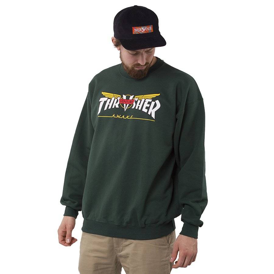 Thrasher x venture crewneck new arrivals