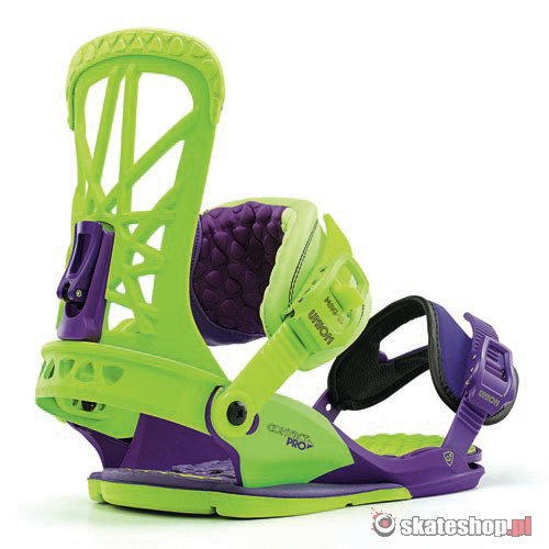 UNION Contact Pro '13 (purple/green) snowboard bindings