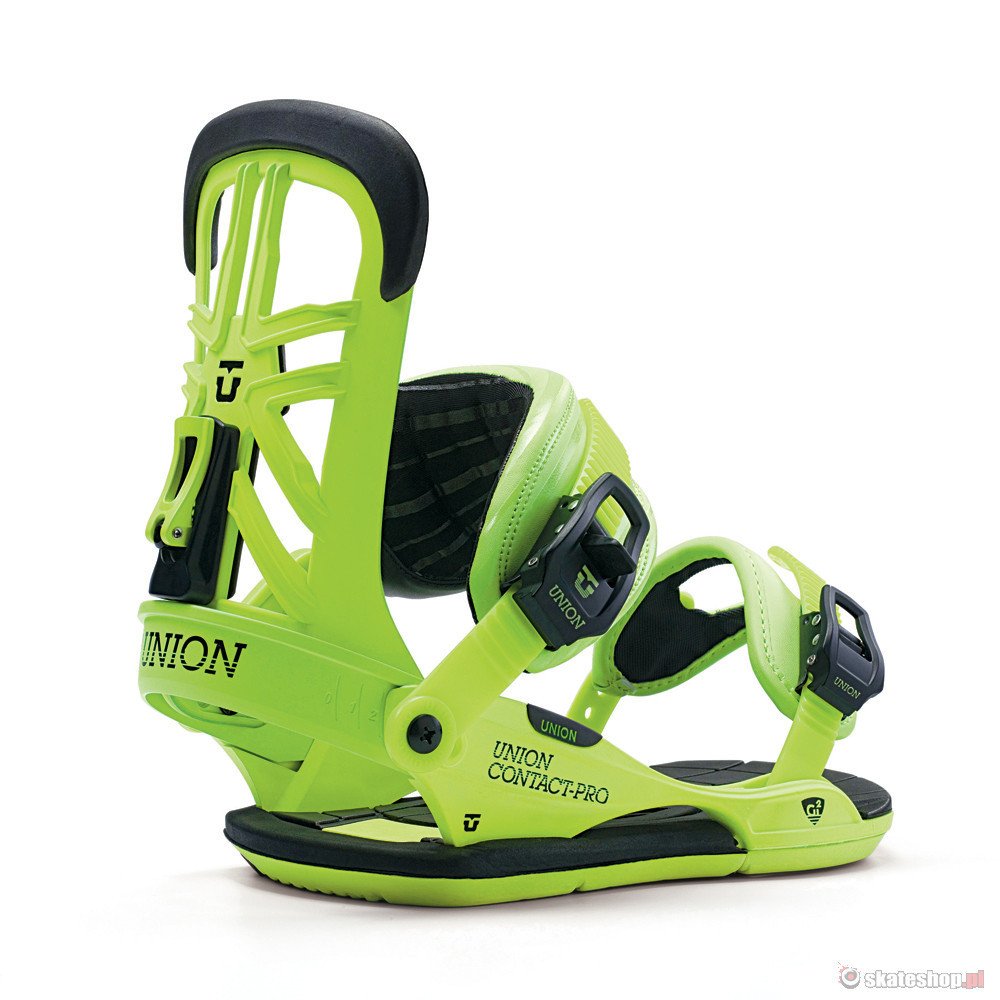 UNION Contact Pro '14 (acid green) snowboard bindings