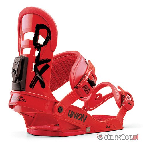 UNION DLX '13 (red) snowboard bindings