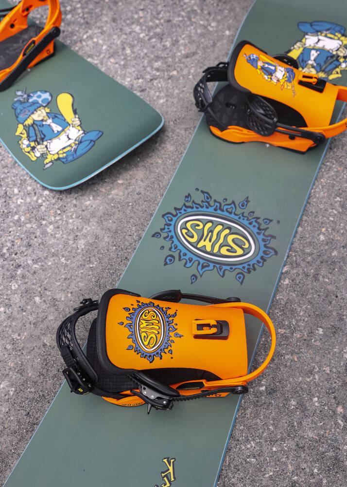 UNION Sims Nub '93 2024 snowboard bindings Snowboard \ Snowboard