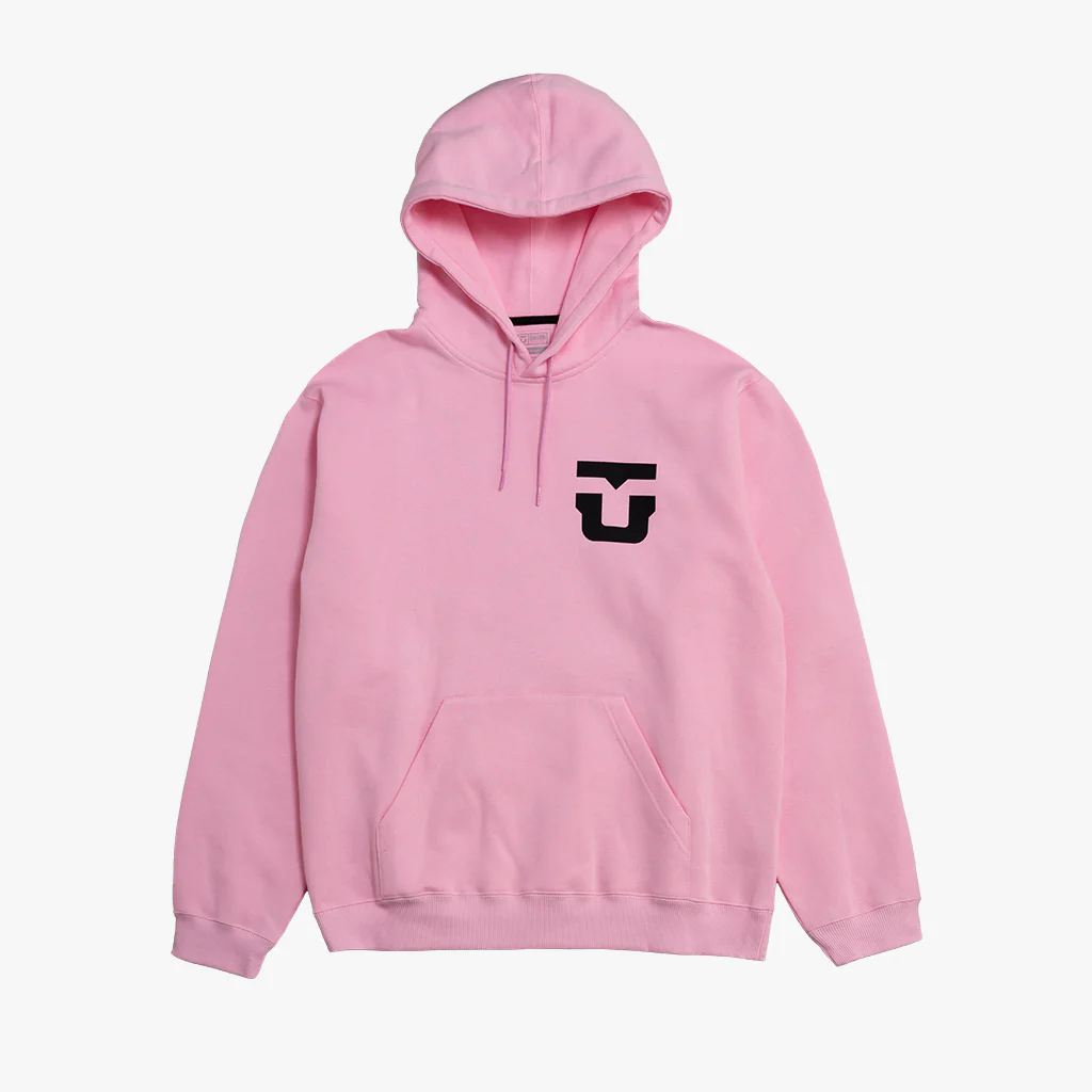 UNION Team Hoodie (pink) pink, Clothing \ Street \ Hoodies / Sweatshirts