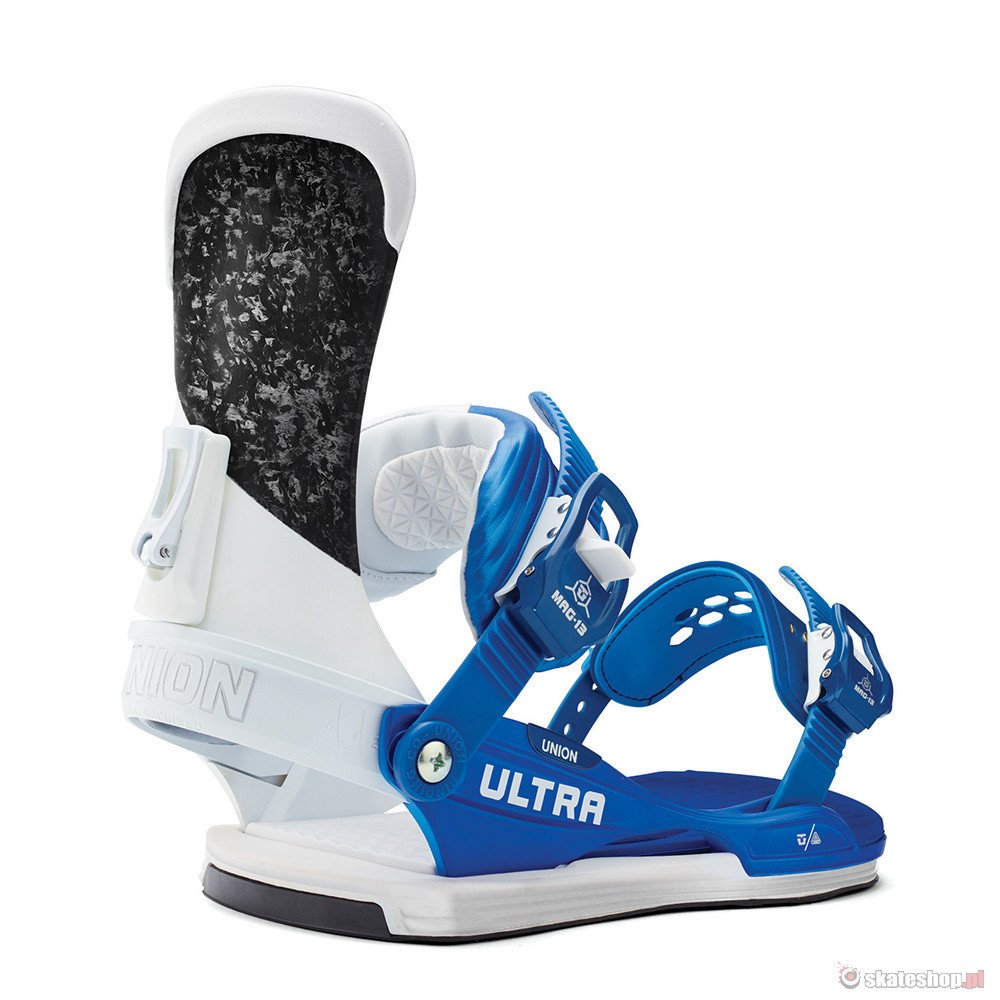 UNION Ultra (white/blue) snowboard bindings