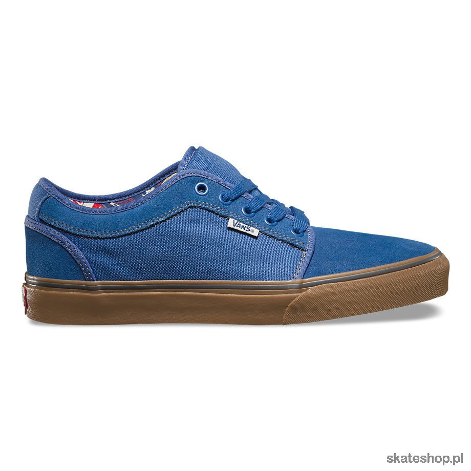 VANS Chukka Low (blue/gum) shoes