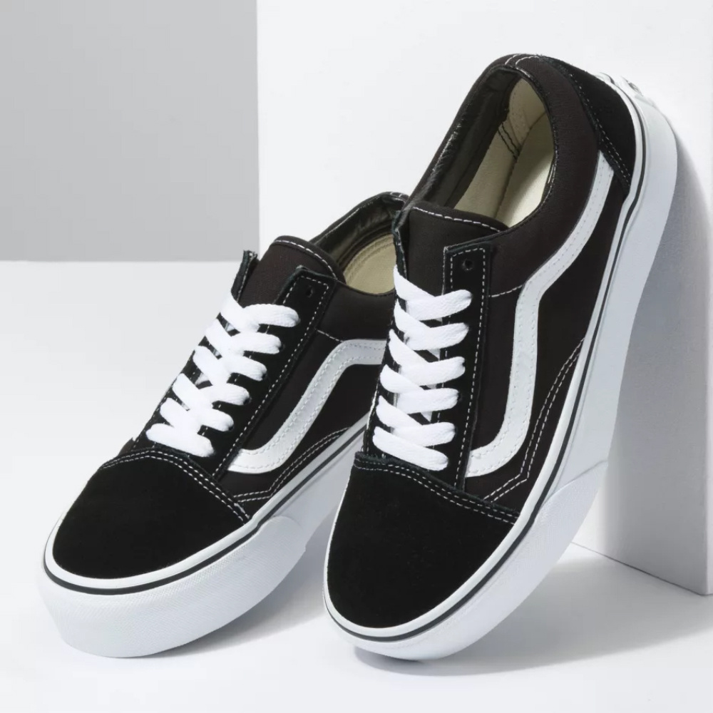 VANS Old Skool Platform (black/white) shoes
