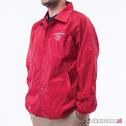 Red hot sale vans jacket