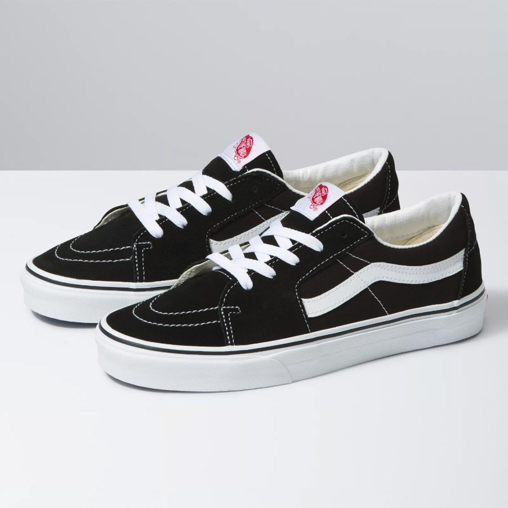 VANS Skate Sk8-Low (black/white) skate shoes