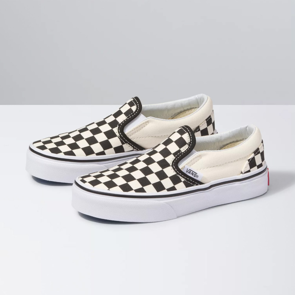 VANS Slip On Kids (checkerboard black/off white) shoes