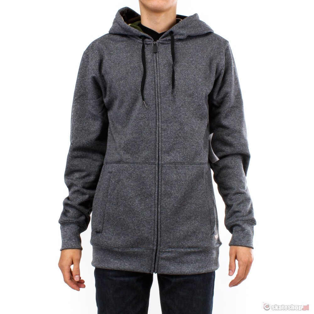 VOLCOM Streak Mod (heather black) zip hoodie