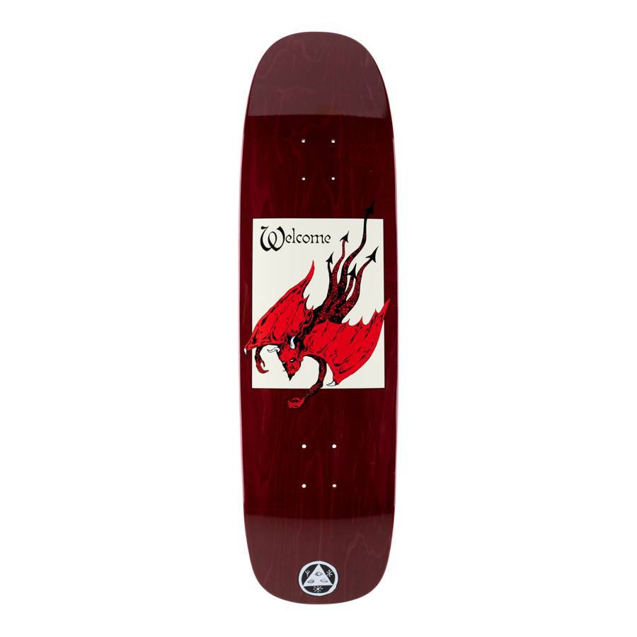WELCOME BOARD DIVER ON SON OF A GOLEM DARK RED 8.75