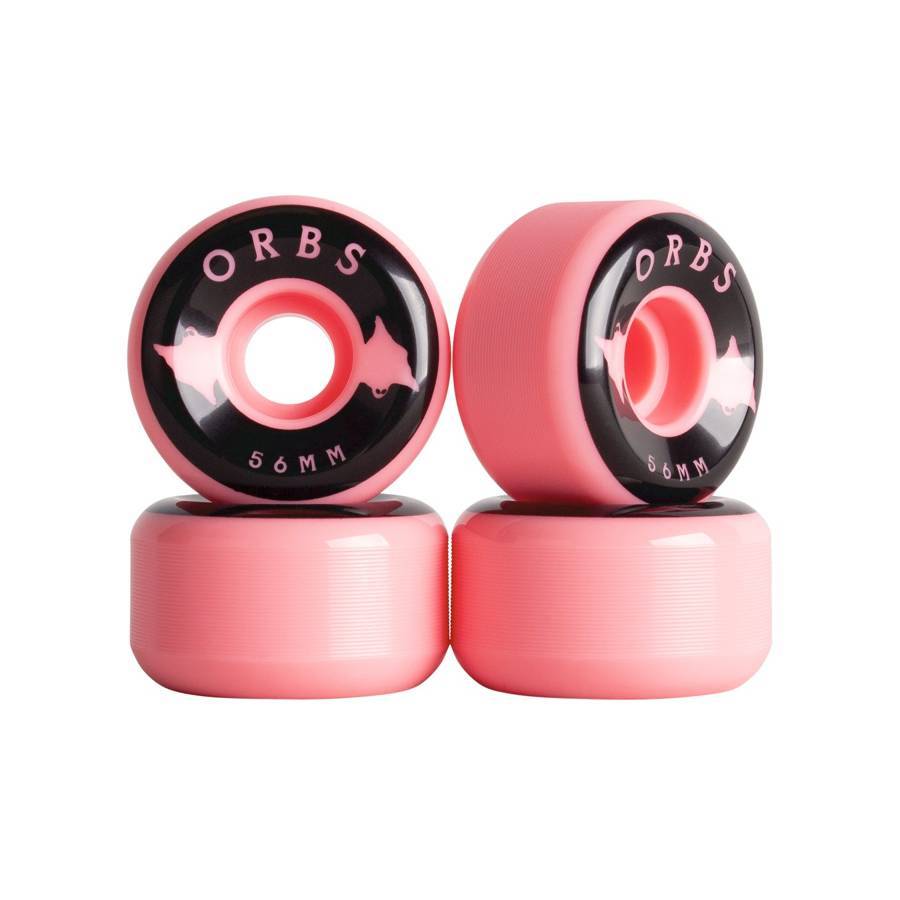 WHEELS WELCOME ORBS SPECTERS SOLIDS CORAL 56MM
