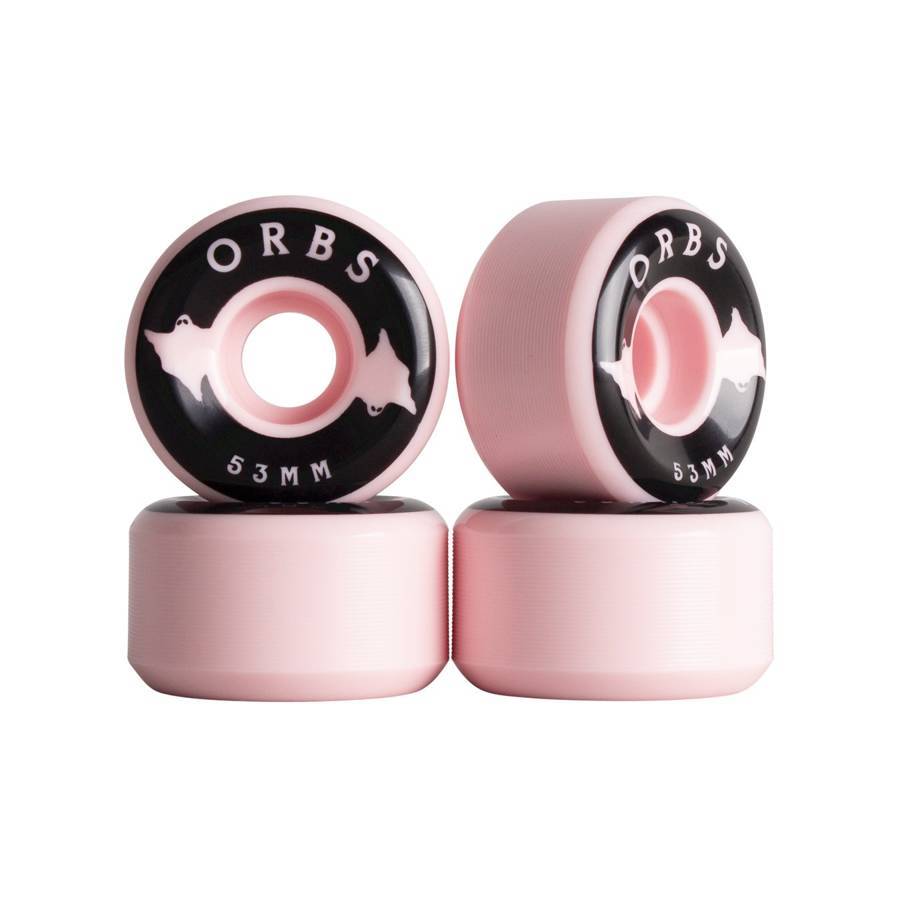 WHEELS WELCOME ORBS SPECTERS SOLIDS LIGHT PINK 53MM