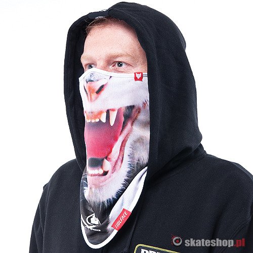 WOLFACE Wild Cat (black/white/pink) face mask