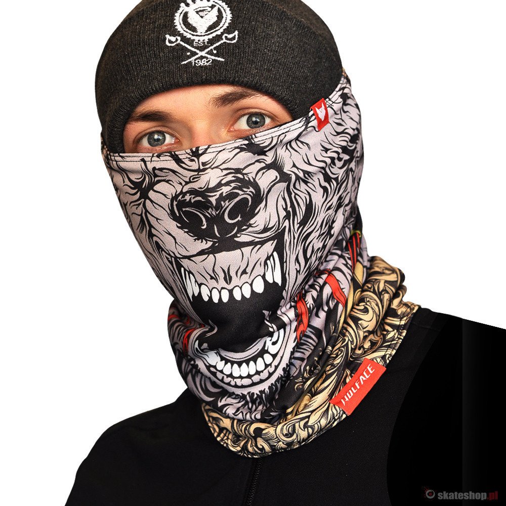 WOLFACE (wolf & snakes) face mask
