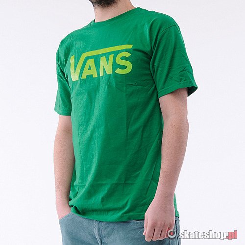 vans lime green shirt