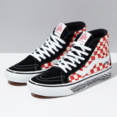 VANS Skate Sk8 Hi Reissue (Grosso '84 blk/red check) skate shoes