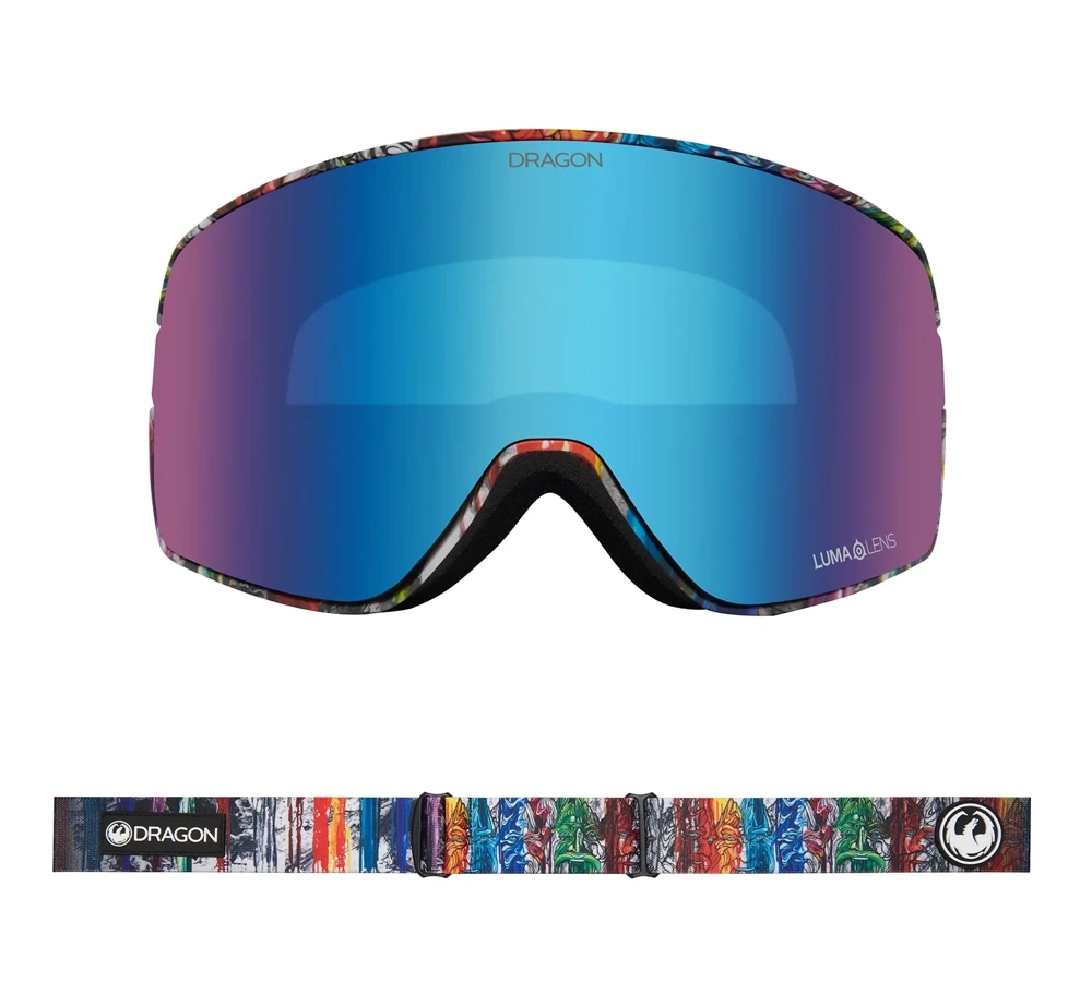DRAGON NFX2 Chris Benchetler Blue Ion + Violet snow goggles