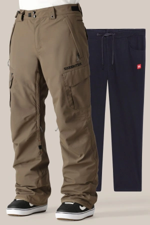 686 Smarty 3-in-1 Cargo (tabacco) snowboard pant