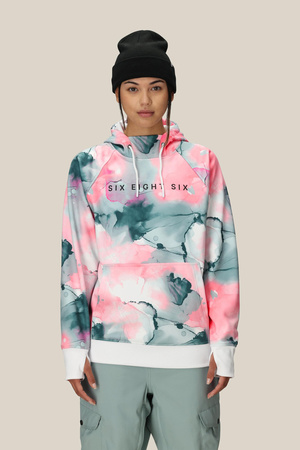 686 Bonded Fleece Pullover Hoody WMN (geranium pink) snow hoody