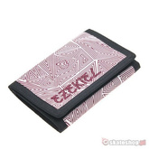 EZEKIEL Ripples burgundy wallet