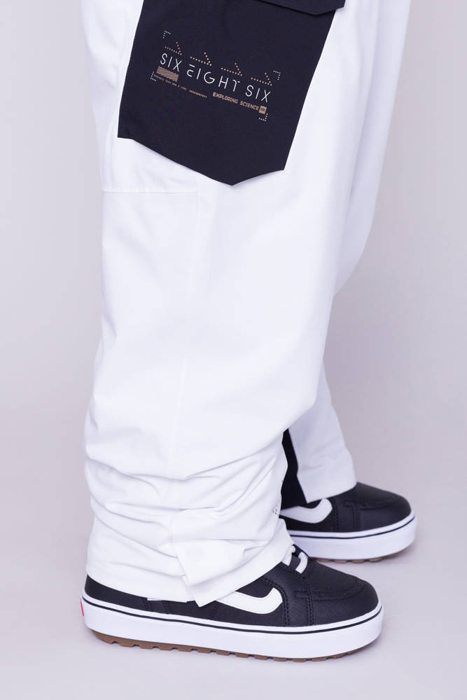 686 Exploration Bib (nasa white black) nasa white black | Clothing