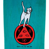 WELCOME BOARD LIZARD ON GAIA TEAL STAIN 9.6