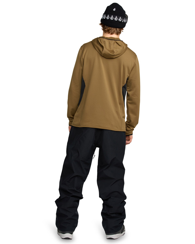 VOLCOM Gridlock HD (bronze) fleece pullover