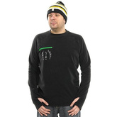 Bluza SESSIONS  Buttery Fleece Crew (black magic) czarny