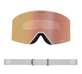 DRAGON RVX MAG OTG Alpina Rose Gold Ion + Amber snow goggles