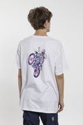 Koszulka Chocolate Psych Bike White